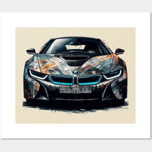 BMW i8 Posters and Art